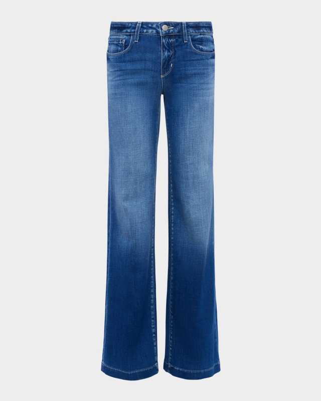 Joanne Low-Rise Wide-Leg Jeans